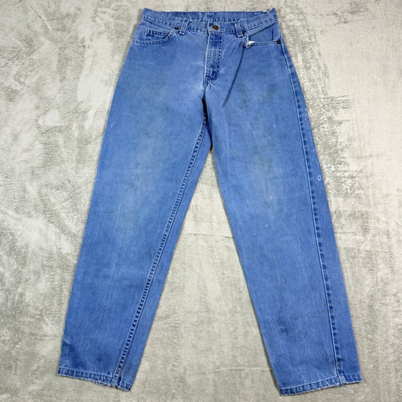 Levi's Other - Vintage Levi's Mens 30x34 550 Relaxed Fit Orange Tab Blue Distressed USA Made